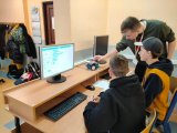 uczniowie w trakcie warsztatów ZT III